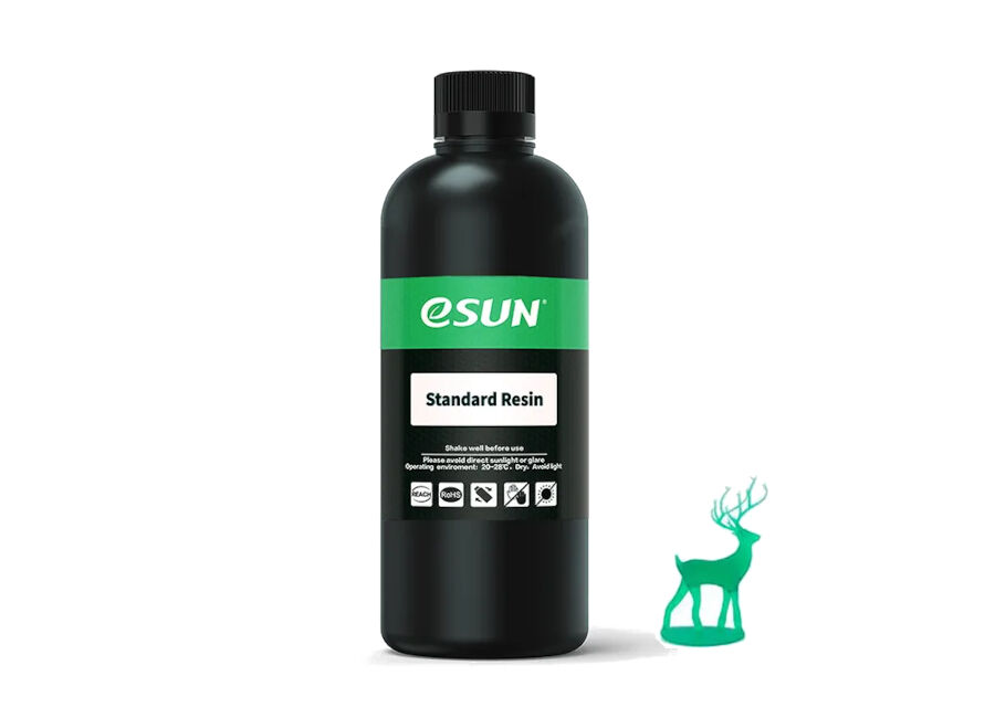 Esun Фотополимерная смола Standard, зеленая, 0,5 л