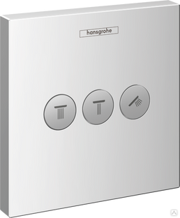 ShowerSelect Вентиль, скрытого монтажа, для 3 потребителей Hansgrohe 15764000 