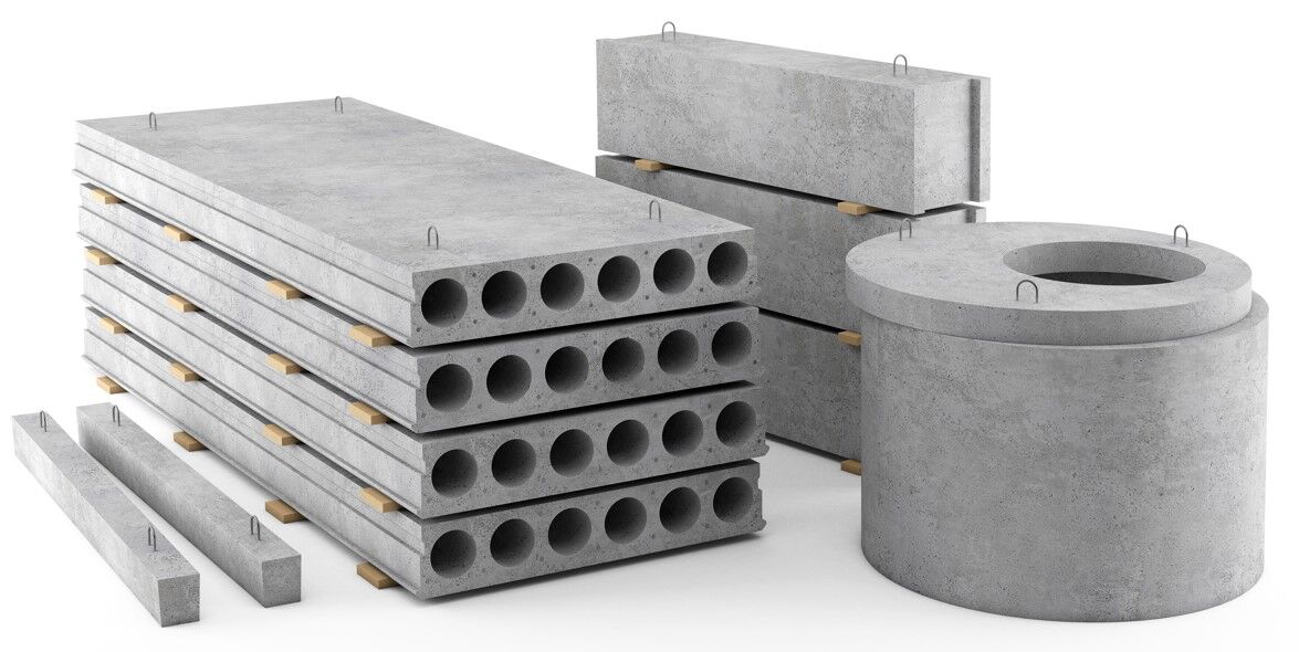 Приставка бетонная ПТ 12,5-8,6 800х600х80 мм 0,04 м3, 0,1 т