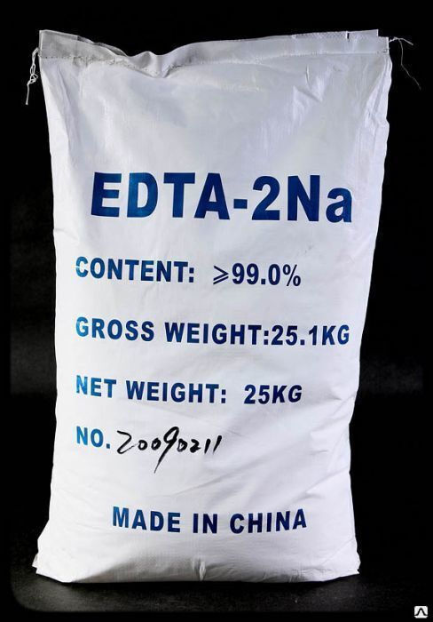 Динатриевая соль Трилон Б 25 кг