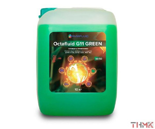 Антифриз Octafluid G11 зеленый 10 кг канистра 