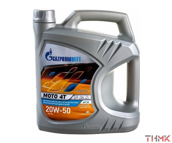 Специальное масло Gazpromneft Moto 4T 20W-50 API SG, JASO MA2