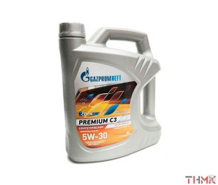 Масло моторное 5w30 Gazpromneft Premium C3 4 л канистра 