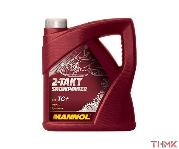 Масло моторное Mannol SNOwPOwER 2-ТAKT 4 л канистра