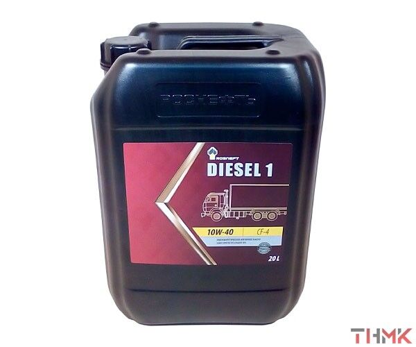 Моторное масло Rosneft Diesel 1 10W40 CF-4/SJ к.20 л