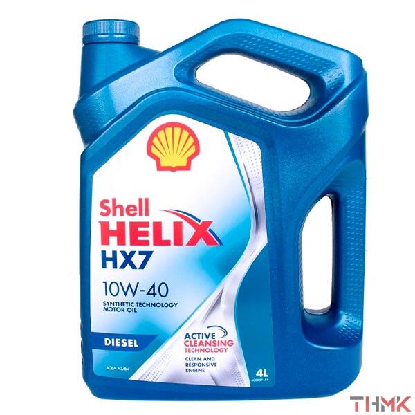 Моторное масло Shell HELIX HX 7 10W-40 4 л