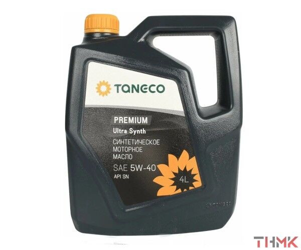 Моторное масло Taneco Premium Ultra Synth 5w40 API SN 4 л