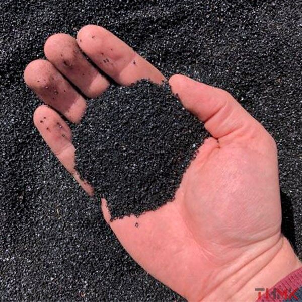 Песок для пескоструя (никельшлак) фракция 0,2-2,2 мм