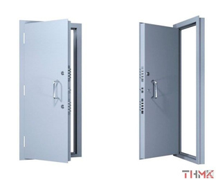 Бронированная взломостойкая однопольная дверь серии ДБВО-III SS/RW, III класса устойчивости к взлому по ГОСТ Р 51113-97 