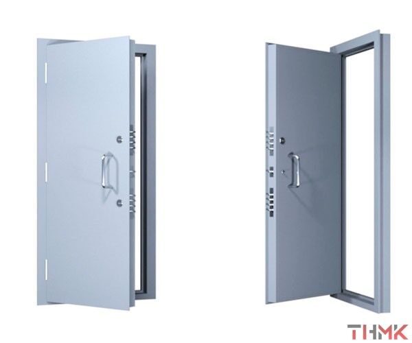 Бронированная взломостойкая однопольная дверь серии ДБВО-III SS/RW, III класса устойчивости к взлому по ГОСТ Р 51113-97