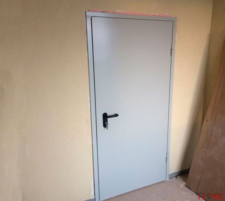 Бронированная взломостойкая однопольная дверь серии ДБВО-V, V класса устойчивости к взлому по ГОСТ Р 51113-97