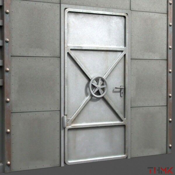 Дверь бронированная взломопулестойкая полуторная серии ДБВПП-III/3, III класса устойчивости к взлому по ГОСТ Р 51113-97,