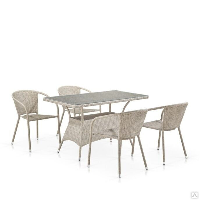 Комплект мебели T198D/Y137C-W85 Latte