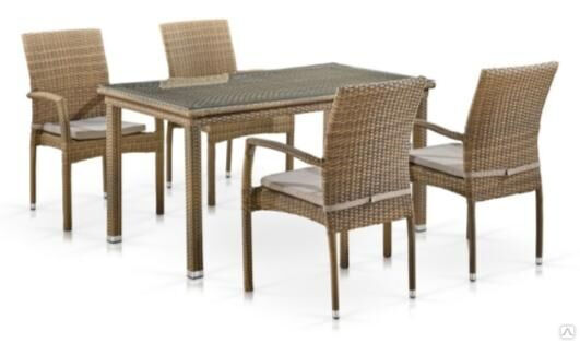 Комплект мебели T256B/Y379B-W65 Light Brown
