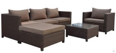 Комплект мебели с диваном YR821A Brown