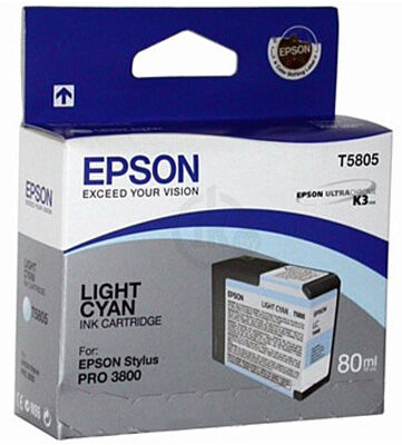 Картридж Epson T5805 Light Cyan 80 мл (C13T580500)