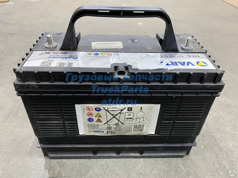 АКБ Varta Promotive 105Ah 800A 12V VARTA 605103080 купить за 10 900 руб. в Омске от компании "Грузовые запчасти TruckParts"