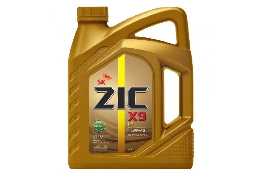 ZIC NEW X9 LS 5W40 4л Diesel (масло моторное синт)