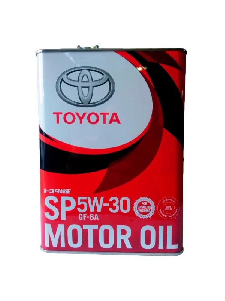 TOYOTA Motor Oil 5w30 SP/GF-6A 1 л (Масло моторное синтетическое) Япония, Железная банка 0888013706