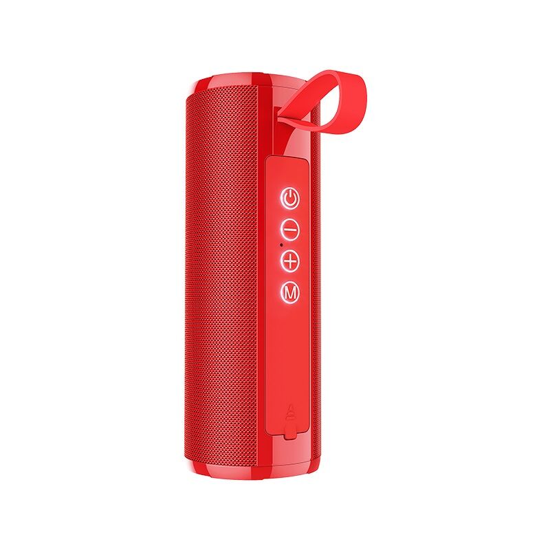 Колонка портативная Borofone BR1 Beyond Bluetooth 5.0, USB,FM, красная 3