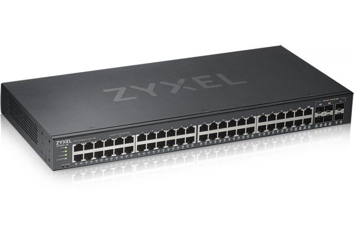 Коммутатор ZyXEL ZyXEL NebulaFlex GS1920-48V2 GS1920-48V2-EU0101F/Управляемый Layer 3