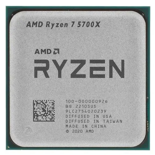 Процессор AMD AMD Ryzen 7 5700X 100-000000926/(3.4GHz) сокет AM4 L3 кэш 32MB/OEM