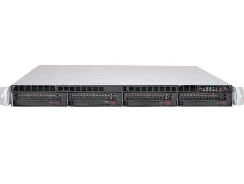 Серверная платформа Supermicro Supermicro SYS-6019P-MT/1U/2x3647/ 8xDDR4-2666/ 4x3.5"