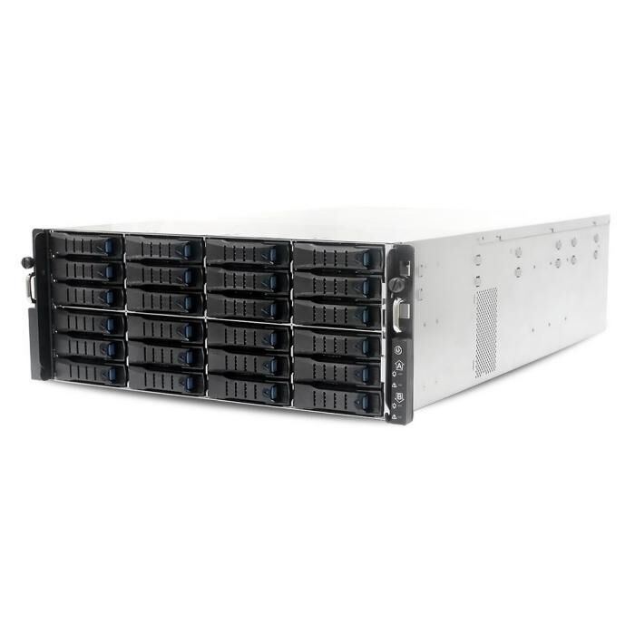 Серверная платформа AIC AIC XP1-A401VG01/4U/2x3647/ 12xDDR4-2933 MHz RDIMM/LRDIMM/ 24x3.5"