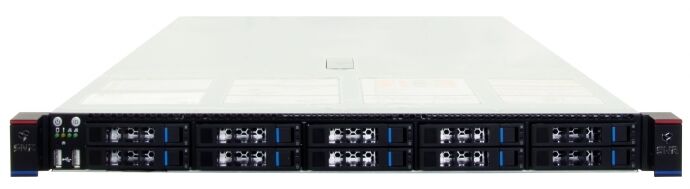 Серверная платформа SNR SNR SNR-SR1310RS/1U/2x4189/ 32xDDR4-3200 RDIMM/LRDIMM/ 10x2.5",M.2