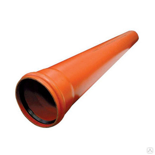 Труба ПП (полипропилен) для наружной канализациии Дн 110, длина 500мм, стенка 3,2мм, SN4 no name 274100200 