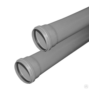 Труба ПП (полипропилен) для канализации DN 110, длина 2000, стенка 2,7мм, с уплотнительным кольцом, VALFEX BASE Valfex 9 