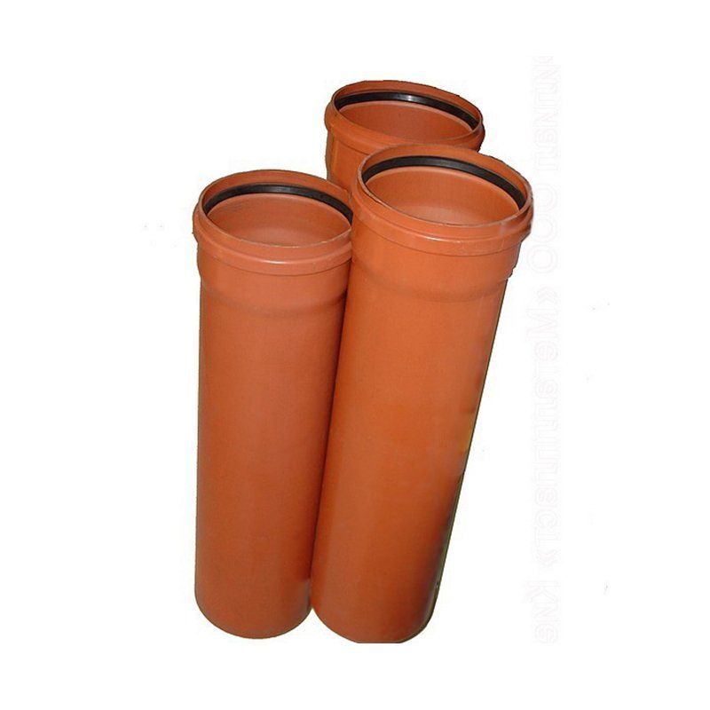 Труба ПВХ (поливинилхлорид) для наружной канализациии Дн 315, длина 2000мм, стенка 7,7мм, SN4 Агригаз 274100122