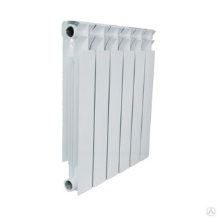 Радиатор биметаллический ТЕПЛОВАТТ E 80/500 123Вт 6-секционный Тепловатт 301700016 