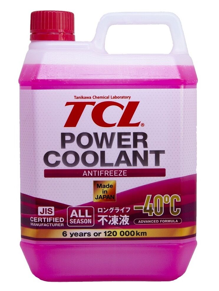 Антифриз TCL Power Coolant -40 (2 л) розовый, готовый