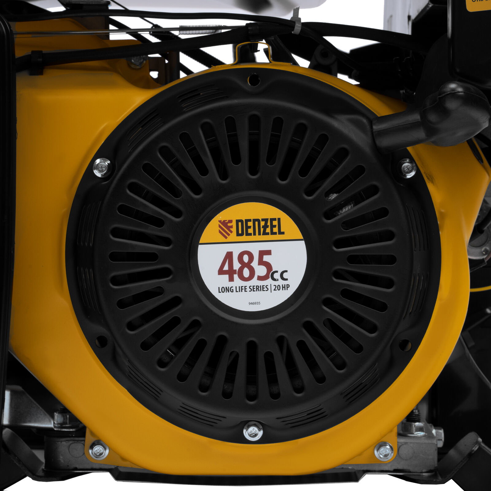 Генератор бензиновый PS-95EA-PRO, 9,5 кВт, 230 В, 40 л, разъём ATS, эл.старт Denzel 10