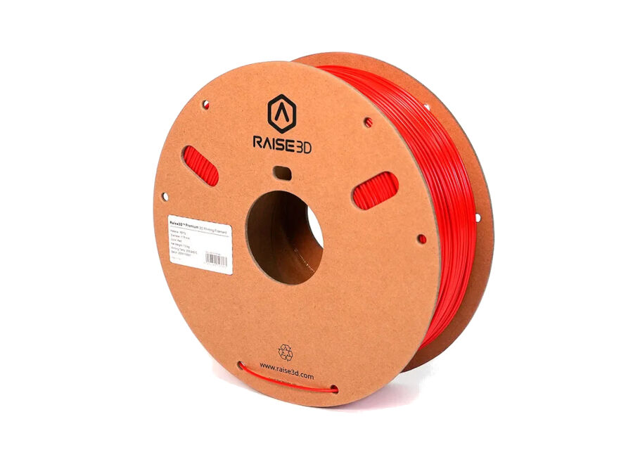 Raise3D Катушка PETG-пластика Premium 1.75 мм 1 кг., красная