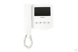 AT-VD 433C K EXEL (белый), монитор домофона цветной