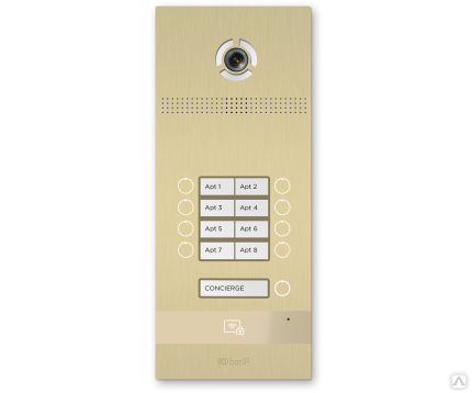 BI-08FB GOLD, вызывная панель IP-домофона