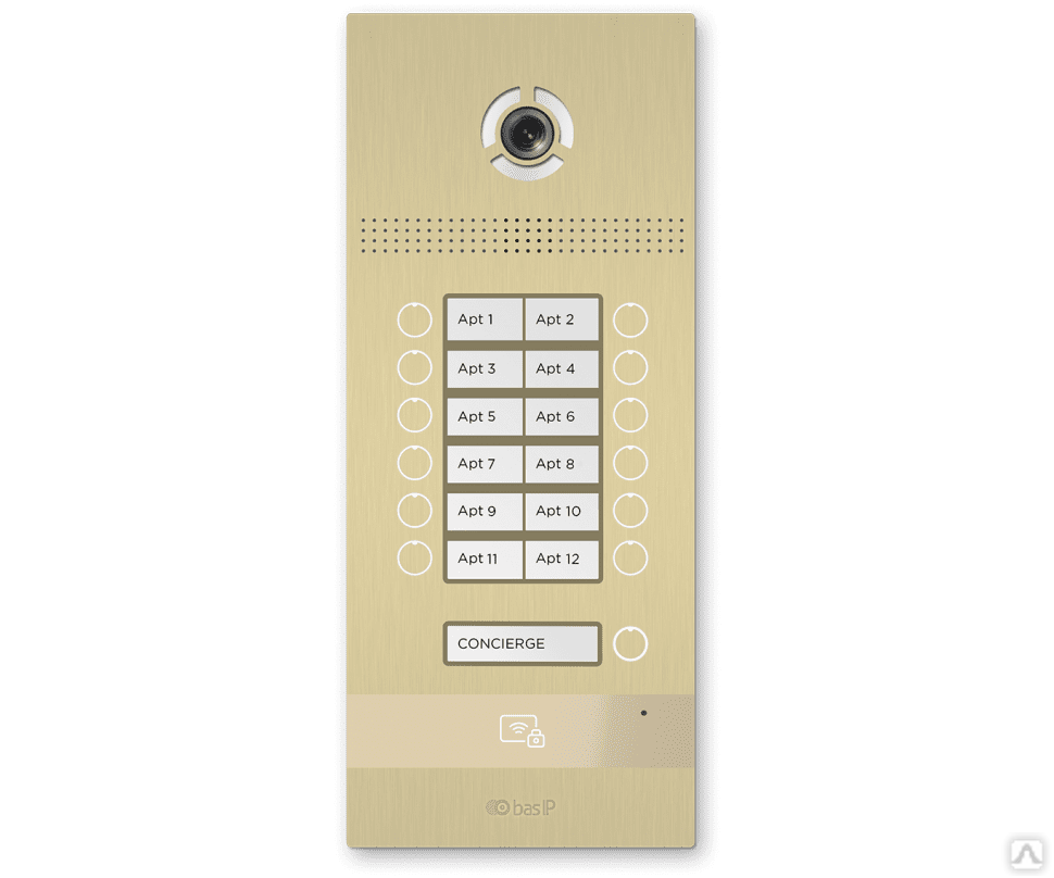 BI-12FB GOLD, вызывная панель IP-домофона
