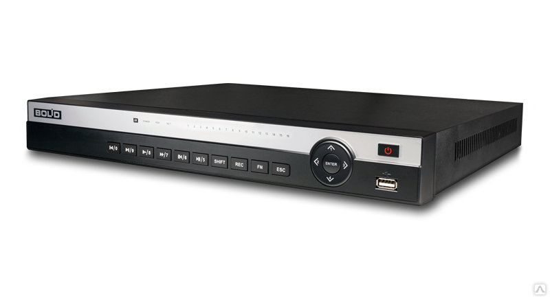 BOLID RGG-1622 версия 2, видеорегистратор мультиформатный 16-канальный