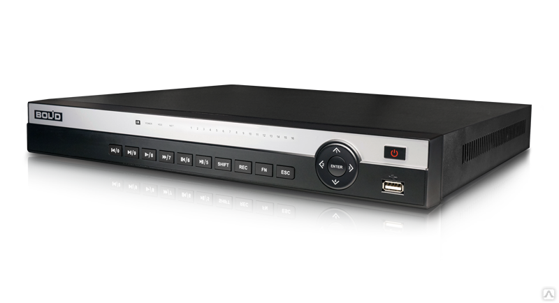BOLID RGI-1622P16 версия 3, IP-видеорегистратор 16-канальный