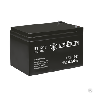 Аккумуляторная батарея 12-12 (12В, 12Ач) BattBee 