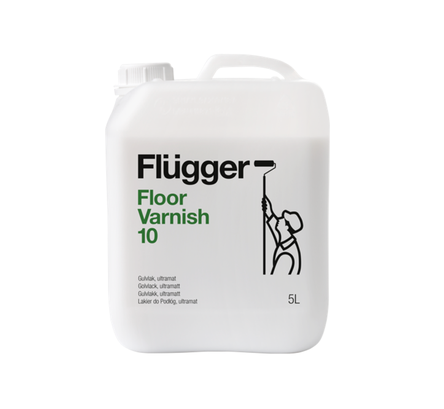 Лак для деревянных полов Floor Varnish (Объём: 5, Степень блеска: 10) Flügger