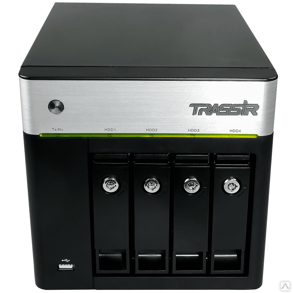 TRASSIR DuoStation AnyIP 24, IP-видеосервер 24-канальный