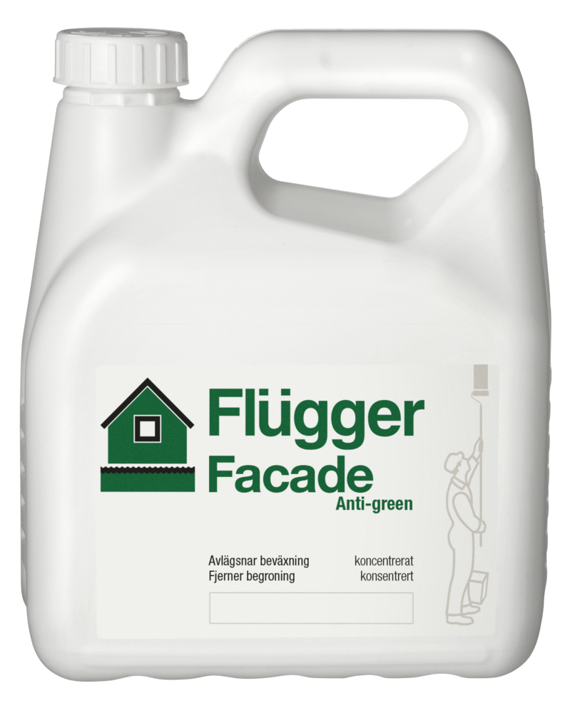 Концентрированное моющее средство Facade Anti-green (Объём: 1) Flügger