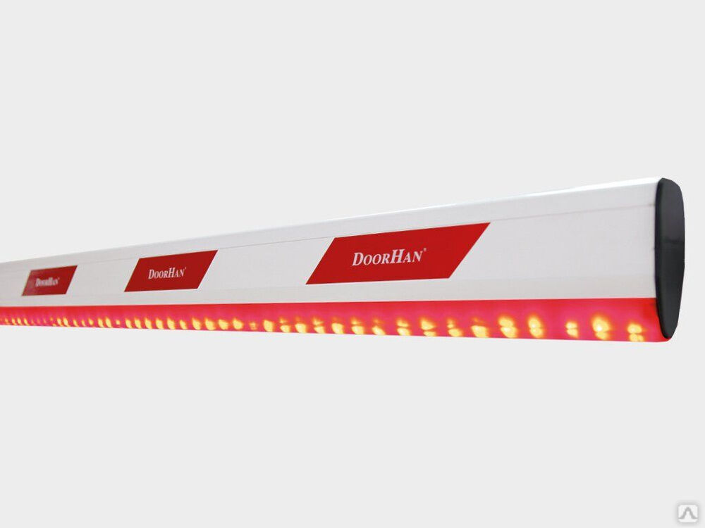 DoorHan BOOM-5-LED, стрела автоматического шлагбаума с подсветкой