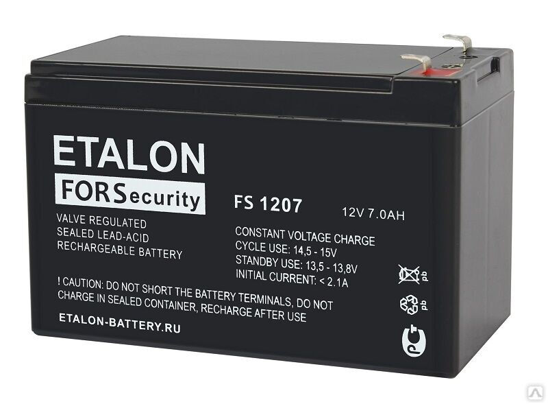 Аккумуляторная батарея 12-7 (12В, 7Ач) FS 1207