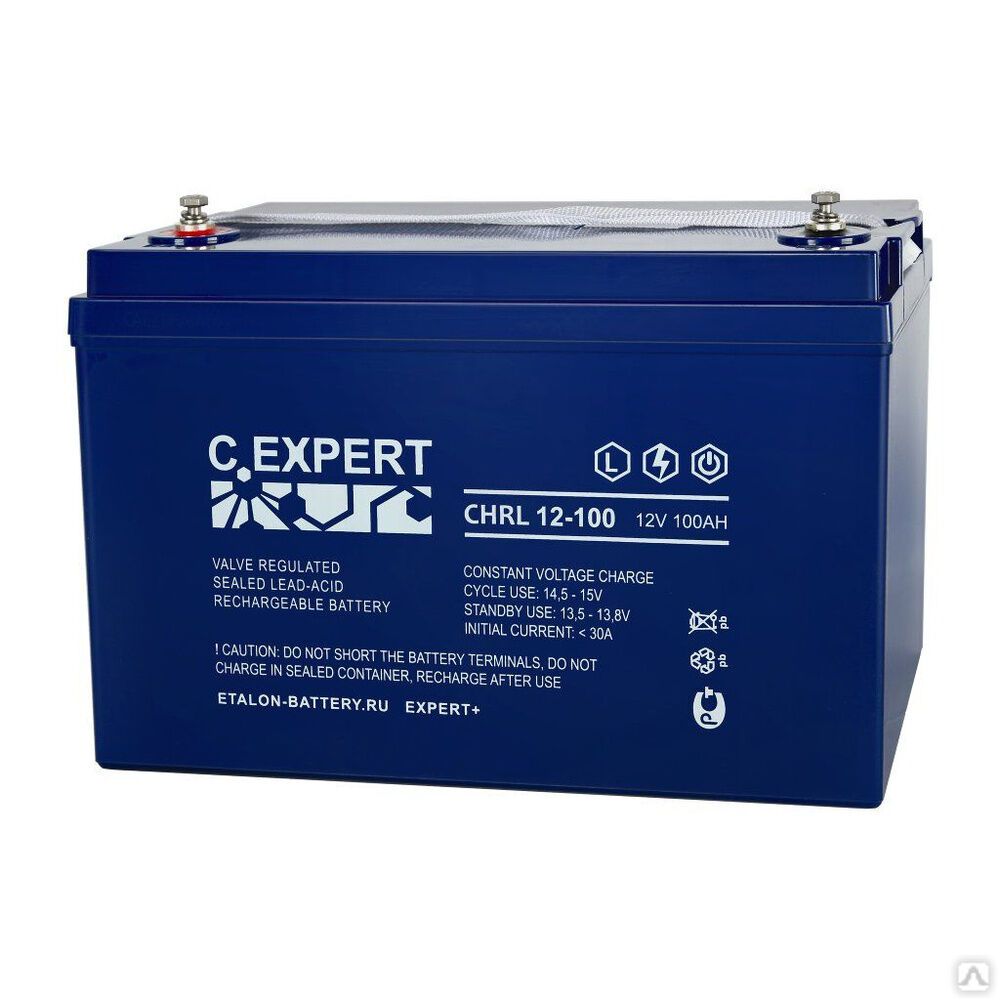Аккумуляторная батарея 12-100 (12В, 100Ач) C.EXPERT CHRL 12-100