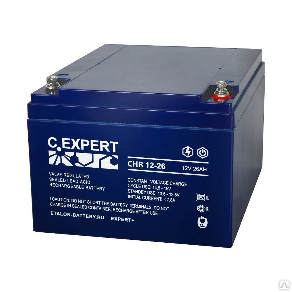 Аккумуляторная батарея 12-26 (12В, 26Ач) C.EXPERT CHR 12-26