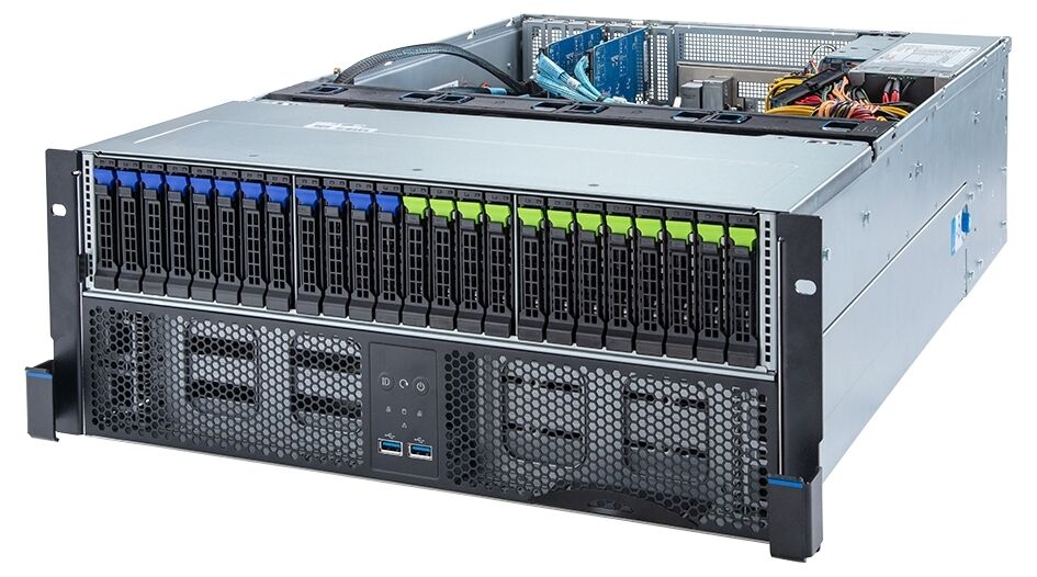 Серверная платформа Gigabyte Gigabyte S472-Z30/4U/1xSP3/ 16xDDR4-3200-RDIMM/LRDIMM/3DS/ 50x2.5",3.5"